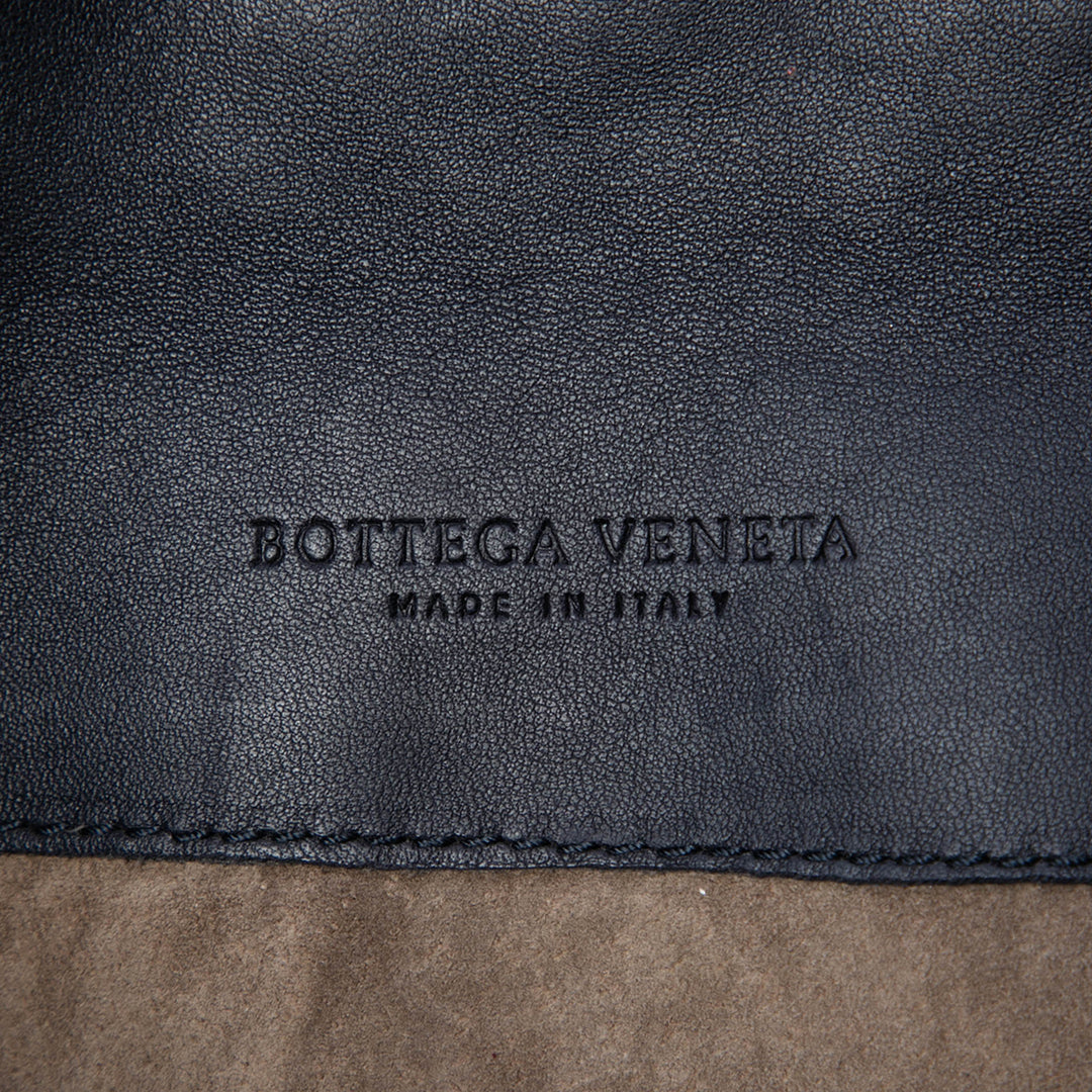 Bottega Veneta Mini Nappa Intrecciato Turn Lock Sac porté croisé