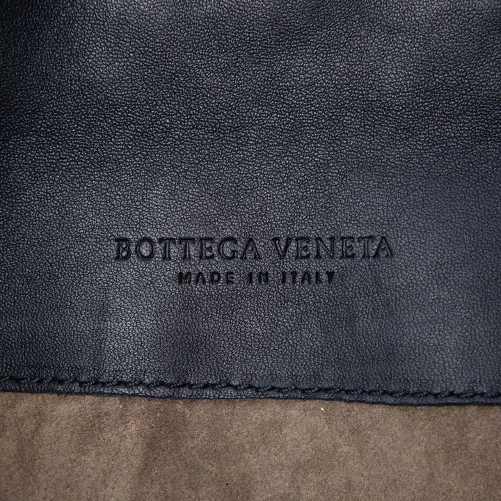 Bottega Veneta Mini Nappa Intrecciato Turn Lock Sac porté croisé