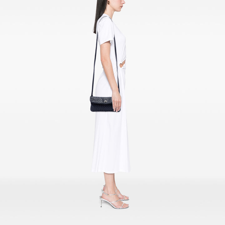 Bottega Veneta Mini Nappa Intrecciato Turn Lock Sac porté croisé