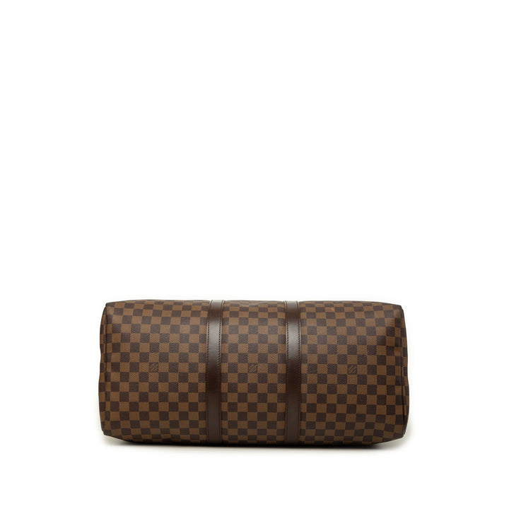 Louis Vuitton Keepall 50 Damier Ébène Marron – vue 3 – GABY PARIS