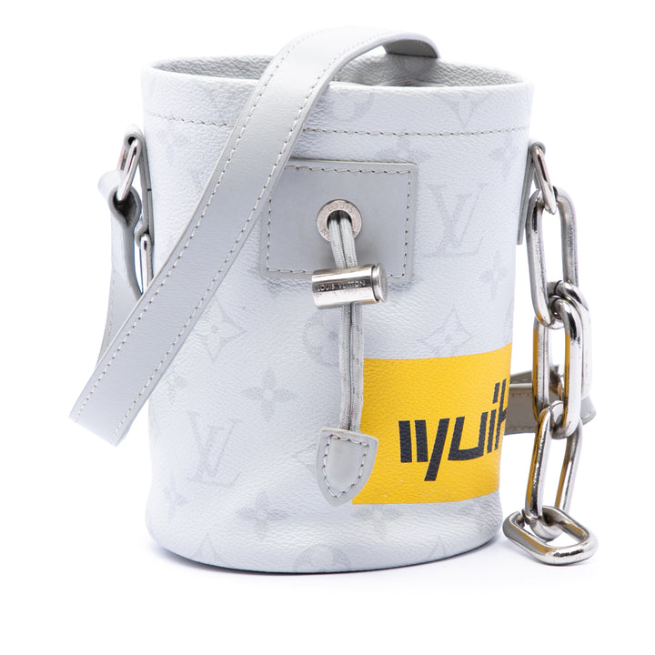 Chalk Sling Sac Nano Monogram Gris