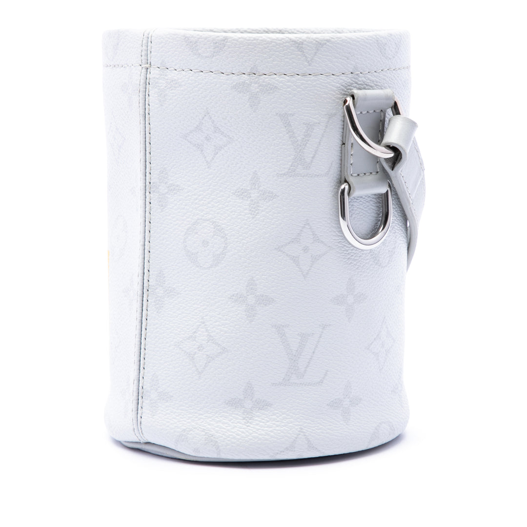 Chalk Sling Sac Nano Monogram Gris