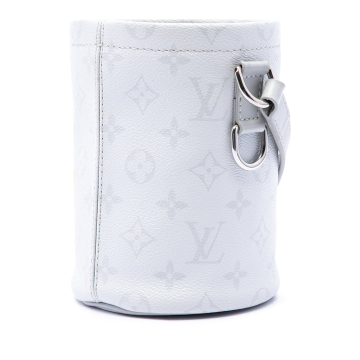 Chalk Sling Sac Nano Monogram Gris