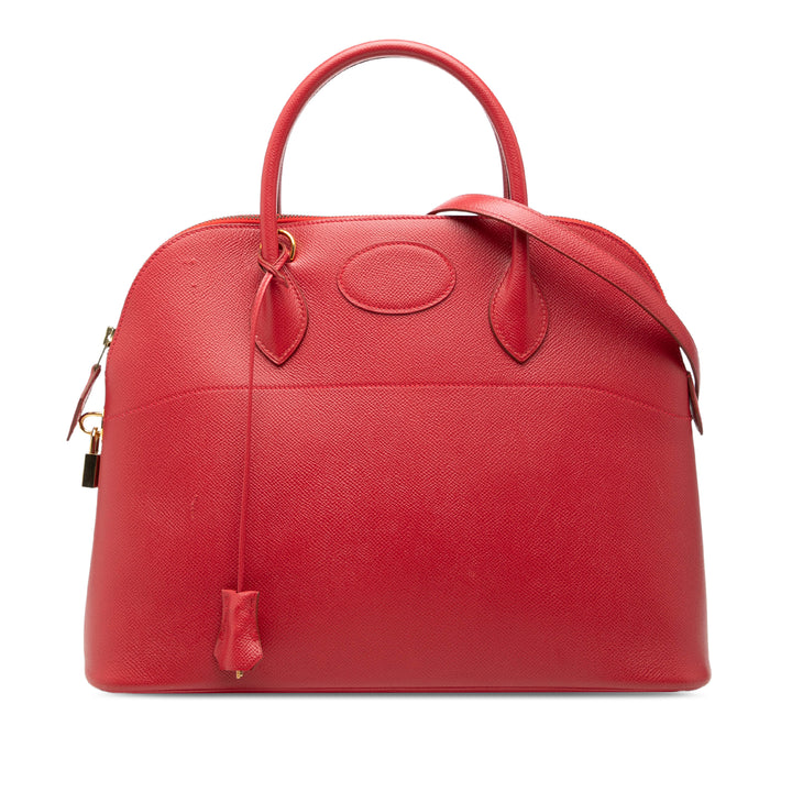 Hermès Courchevel Bolide 37 Cuir