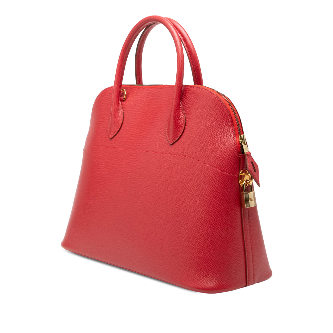 Hermès Courchevel Bolide 37 Cuir