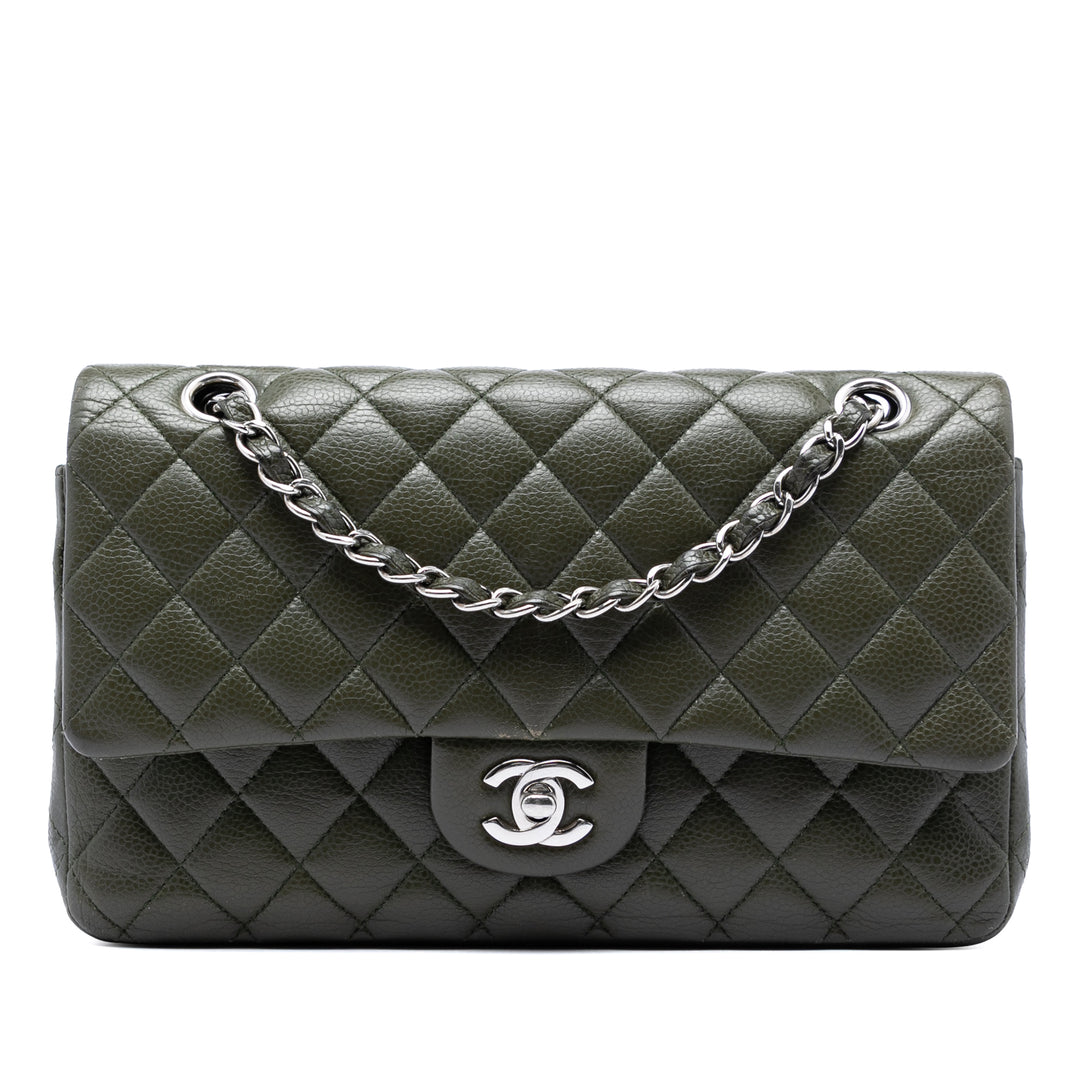 Chanel Medium Classic Caviar Double rabat