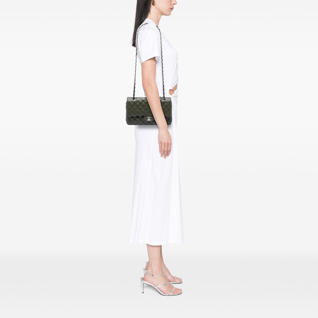 Chanel Medium Classic Caviar Double rabat