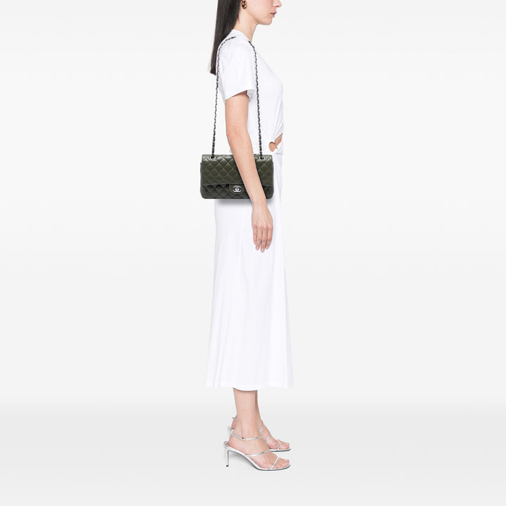 Chanel Medium Classic Caviar Double rabat