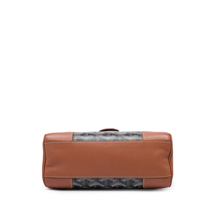 Goyard Sac à main Saigon Souple Goyardine Mini Marron – vue 3 – GABY PARIS