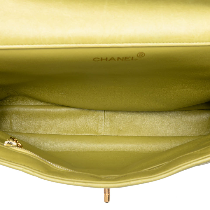 Chanel Jumbo Matelassé Cuir d’agneau Double Sided à rabat