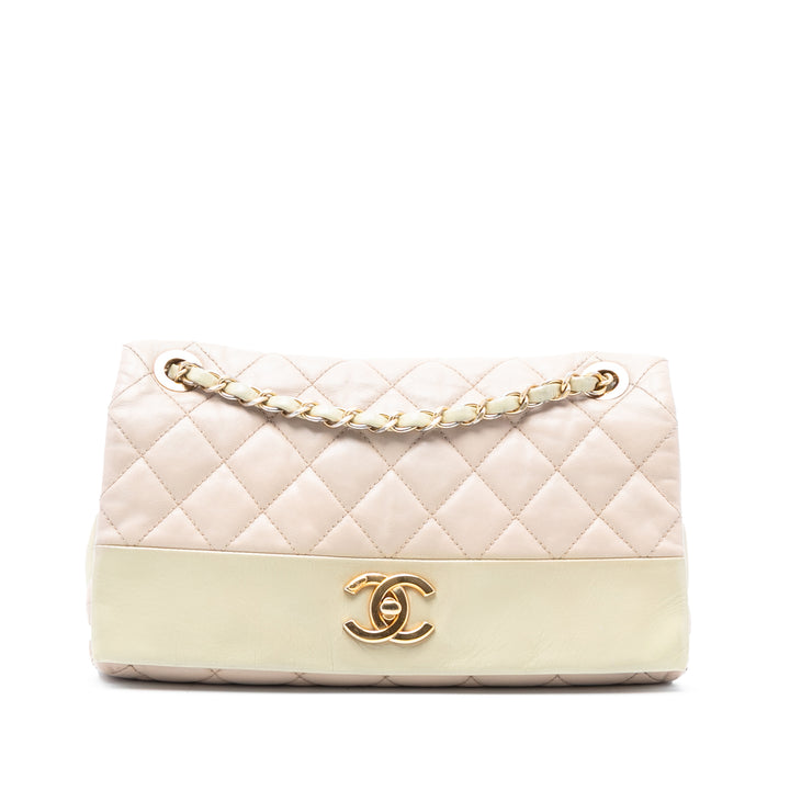 Chanel Medium Matelassé Cuir de veau Soft Elegance à rabat – GABY PARIS Authentique