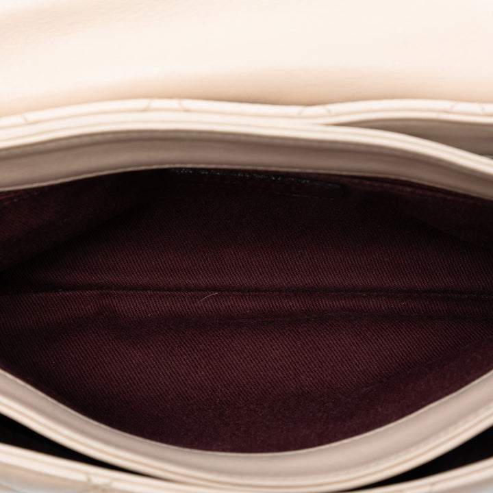 Chanel Medium Matelassé Cuir de veau Soft Elegance à rabat – GABY PARIS Authentique