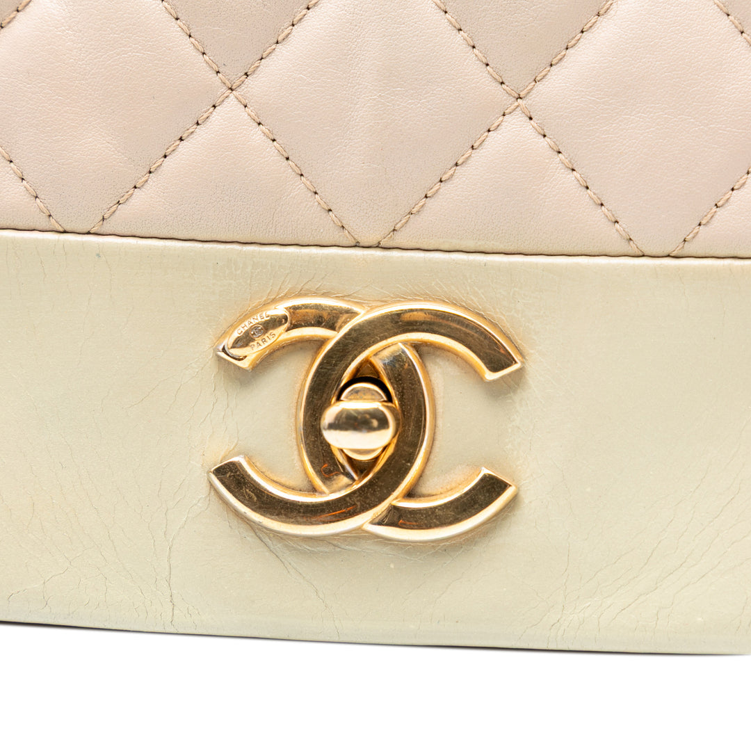 Chanel Medium Matelassé Cuir de veau Soft Elegance à rabat – GABY PARIS Authentique