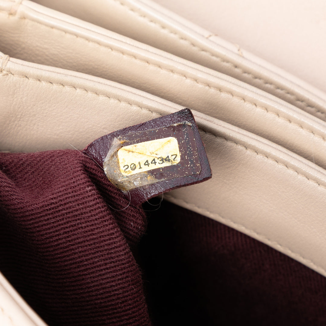 Chanel Medium Matelassé Cuir de veau Soft Elegance à rabat – GABY PARIS Authentique