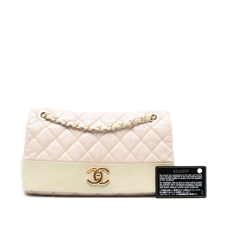 Chanel Medium Matelassé Cuir de veau Soft Elegance à rabat – GABY PARIS Authentique