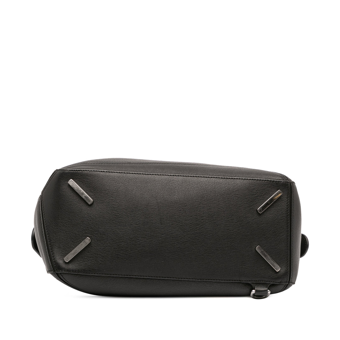 LOEWE Medium Cuir de veau Puzzle Satchel Noir – GABY PARIS Authentique