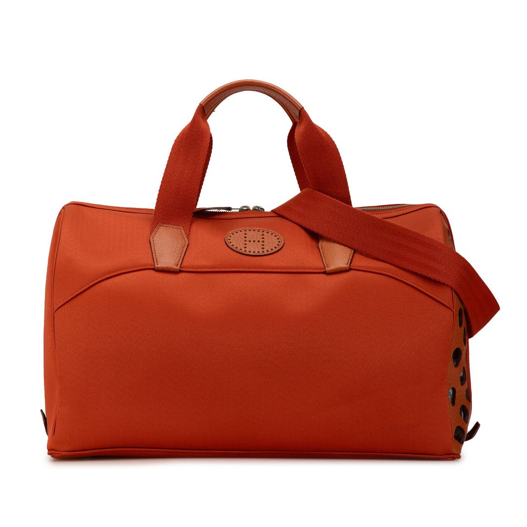 Toile and Buffalo Skipper TouTou Pet Carrier Orange - Gaby Paris