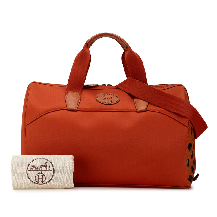 Toile and Buffalo Skipper TouTou Pet Carrier Orange - Gaby Paris