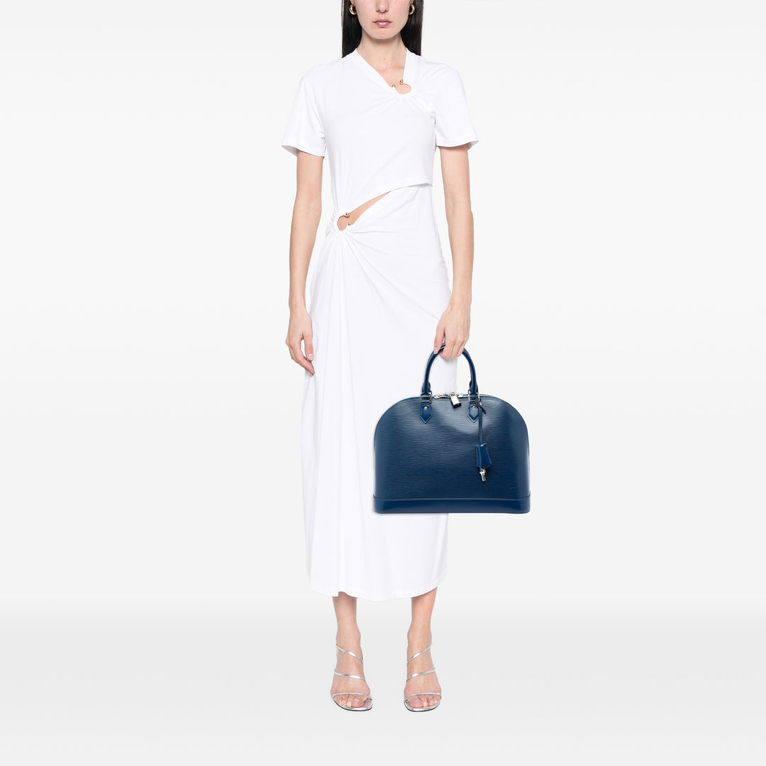 Louis Vuitton Alma GM Épi Bleu – vue 5 – GABY PARIS