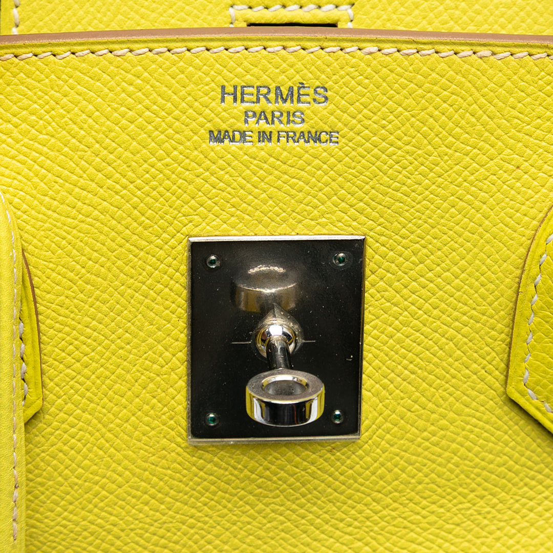 Hermès Epsom Verso Birkin Retourne 35