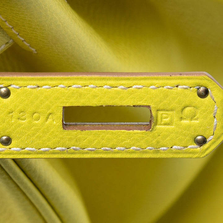 Hermès Epsom Verso Birkin Retourne 35