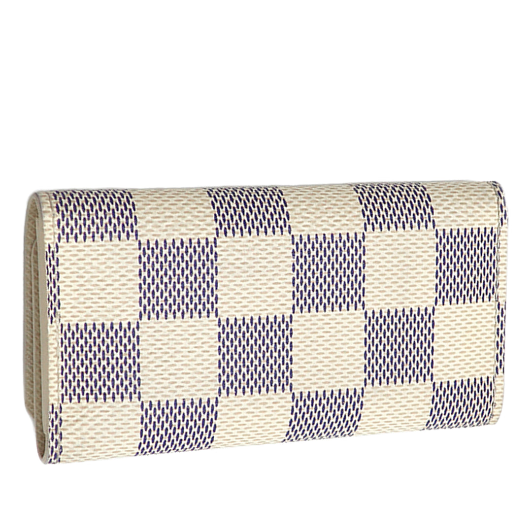 Louis Vuitton Damier Azur 4 Key Holder