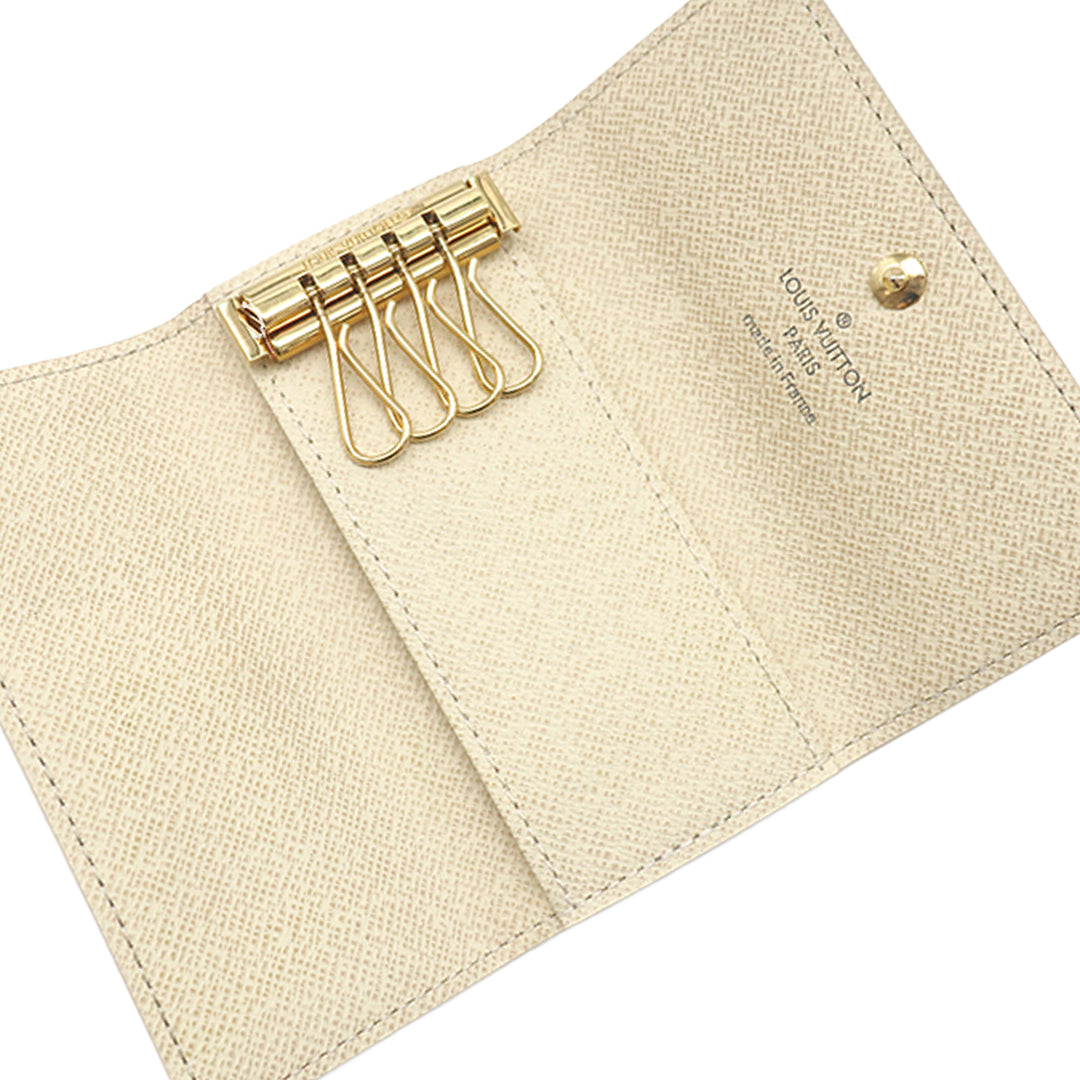 Louis Vuitton Damier Azur 4 Key Holder