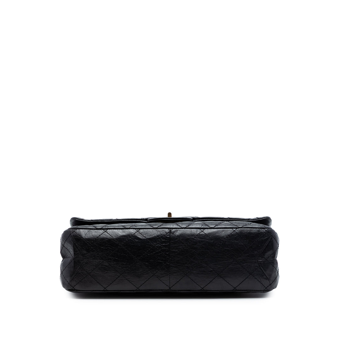 Chanel Matelassé vieilli Cuir de veau Reissue 2.55 Double rabat 227