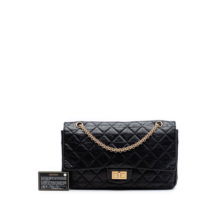 Chanel Matelassé vieilli Cuir de veau Reissue 2.55 Double rabat 227
