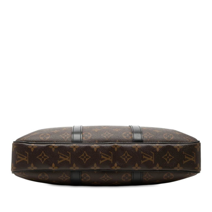 Macassar Porte Documents Voyage Monogram Noir