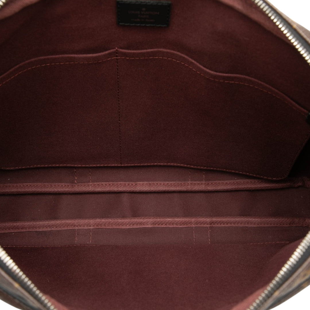 Macassar Porte Documents Voyage Monogram Noir