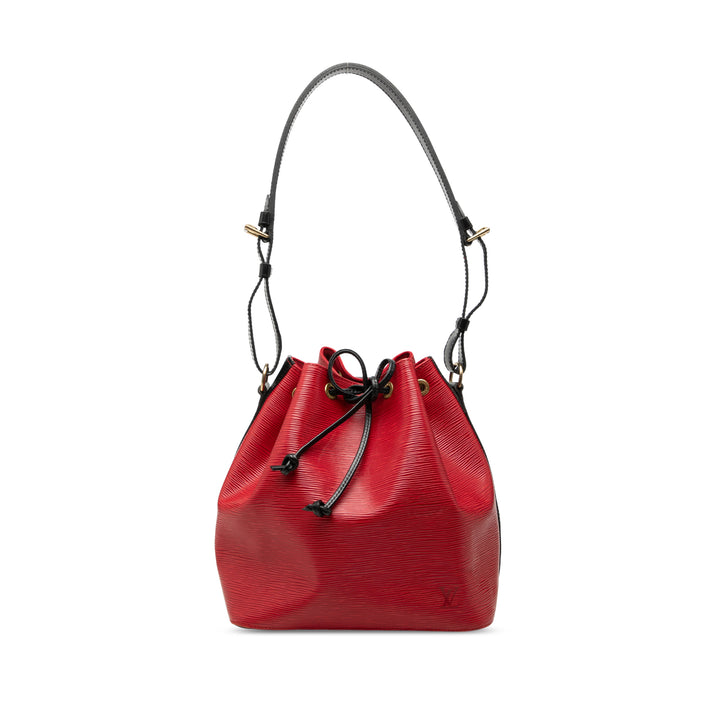Louis Vuitton Bicolore Noe Épi Rouge – vue principale – GABY PARIS