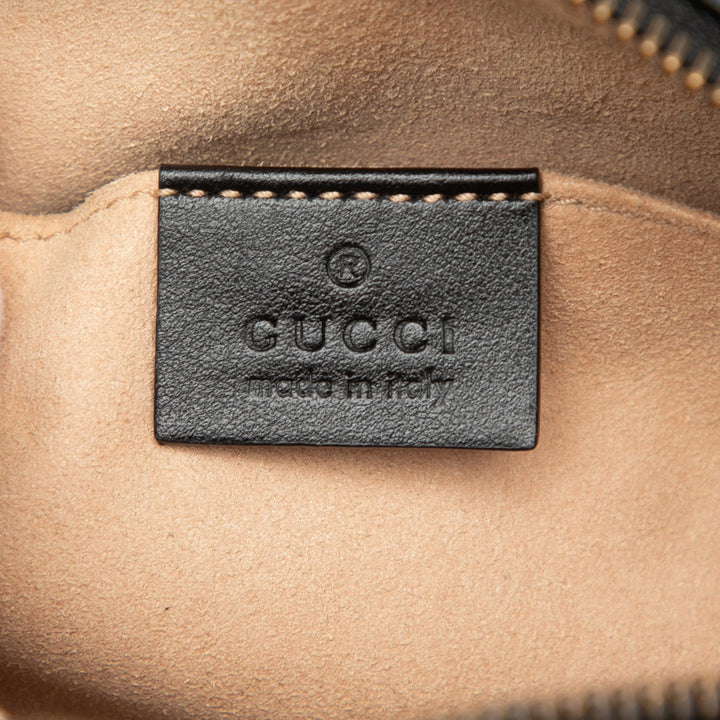 GG Marmont Matelasse Sac Mini Cuir de veau Noir