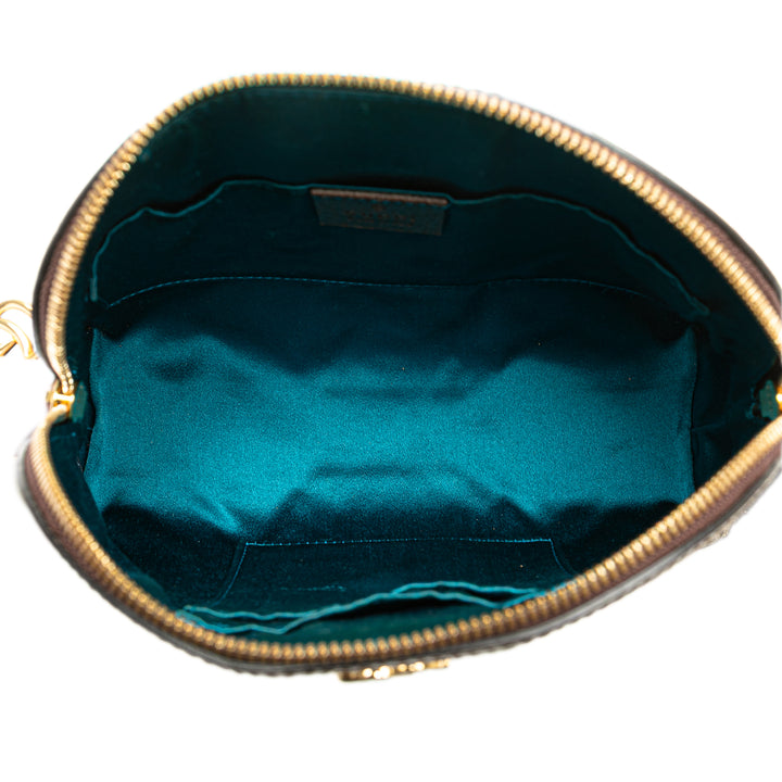 Small GG Supreme Ophidia Dome Crossbody Brown - Gaby Paris