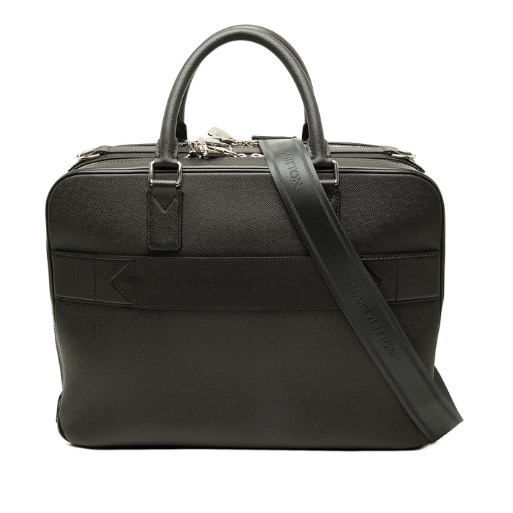 Louis Vuitton Taiga Neo Igor Porte-documents Noir – vue principale – GABY PARIS