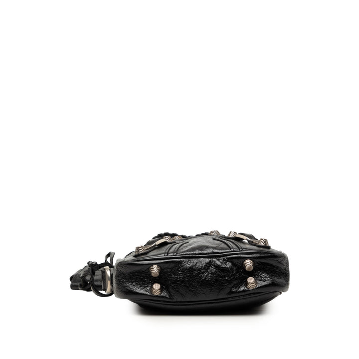 Balenciaga Cuir d’agneau Motocross Le Cagole Messenger Sac
