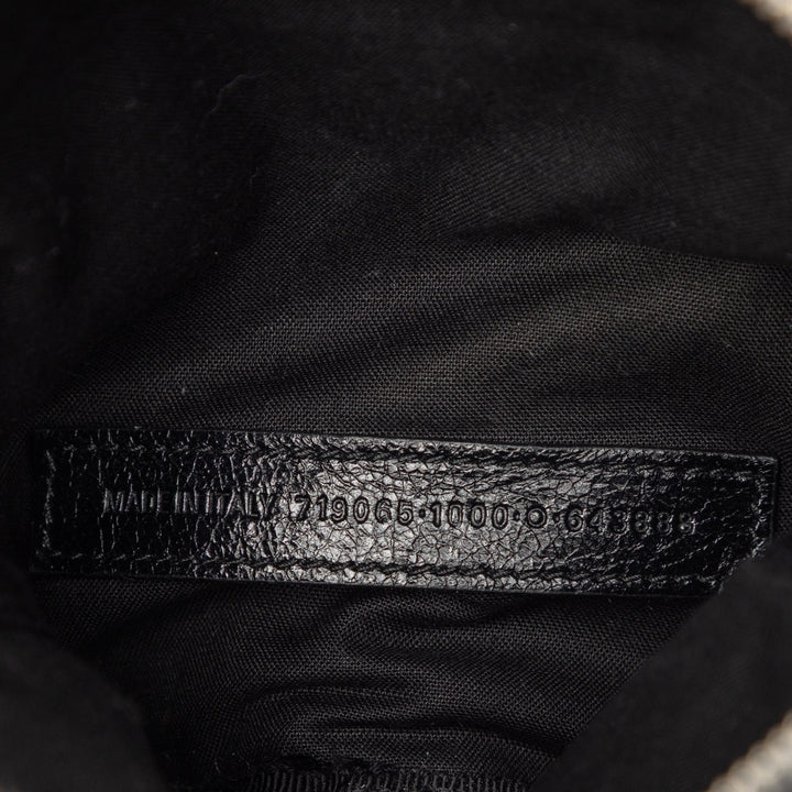 Balenciaga Cuir d’agneau Motocross Le Cagole Messenger Sac