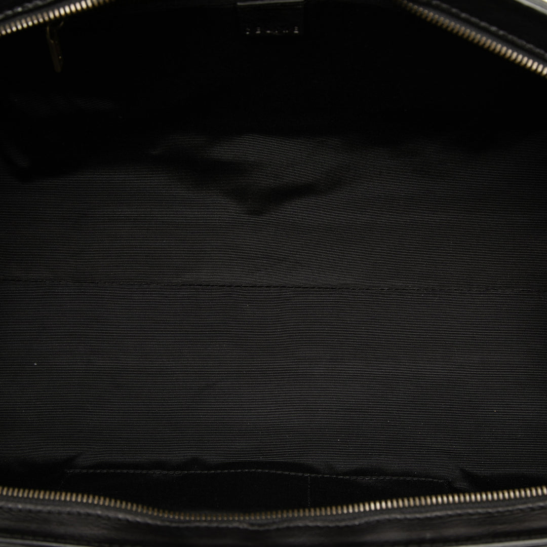 Ella Sac structuré Tweed Noir