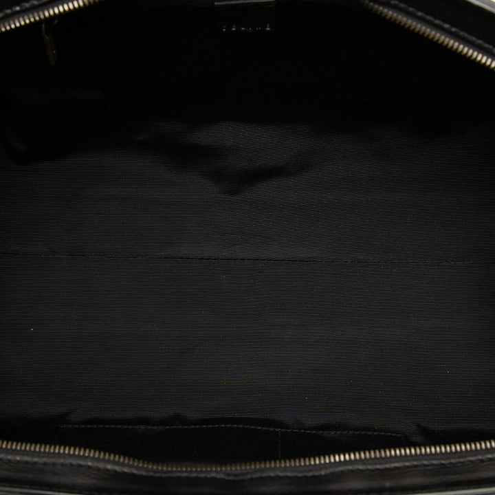 Ella Sac structuré Tweed Noir