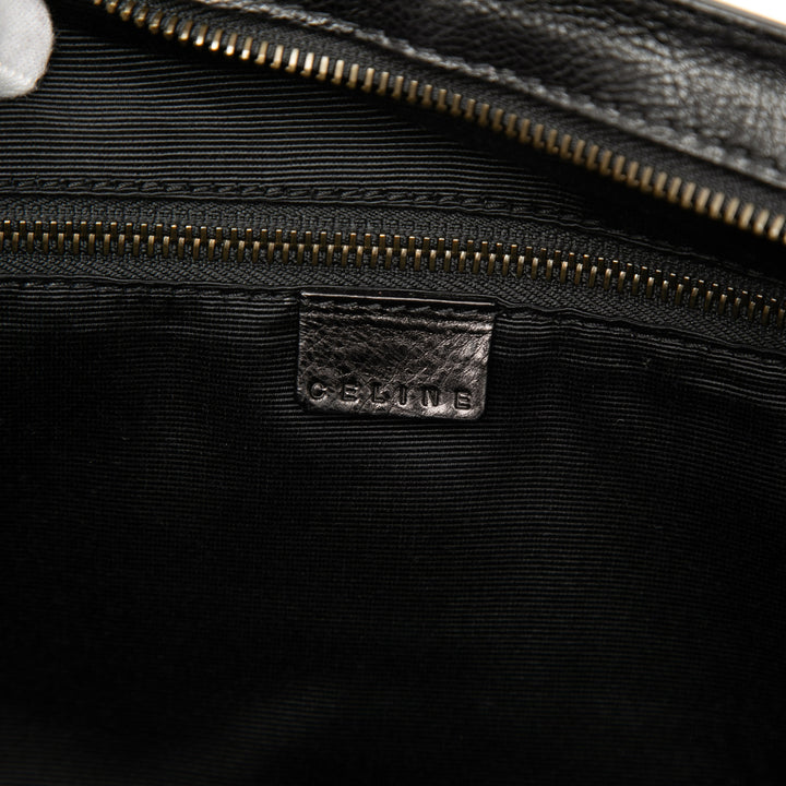Ella Sac structuré Tweed Noir