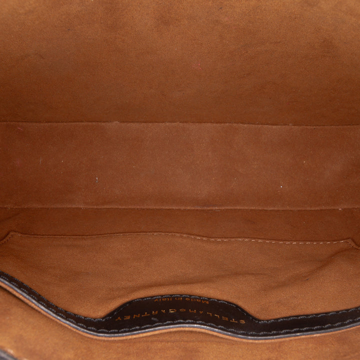 Faux Cavendish Zipper Pochette nappa Noir