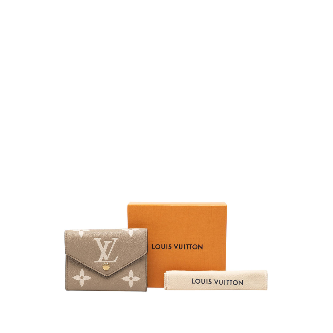 Louis Vuitton Monogram Empreinte Giant Victorine Portefeuille