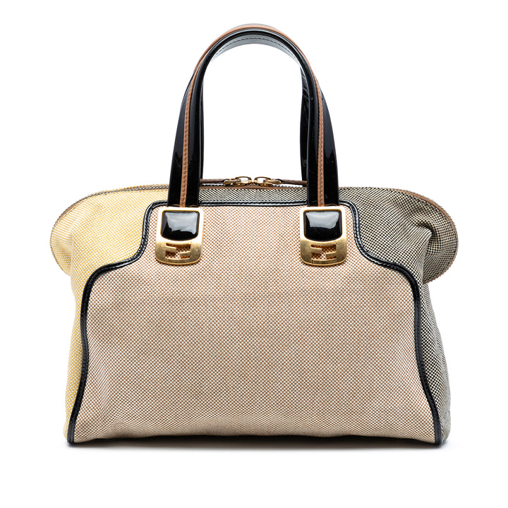 Fendi Toile Colorblock Chameleon Sac