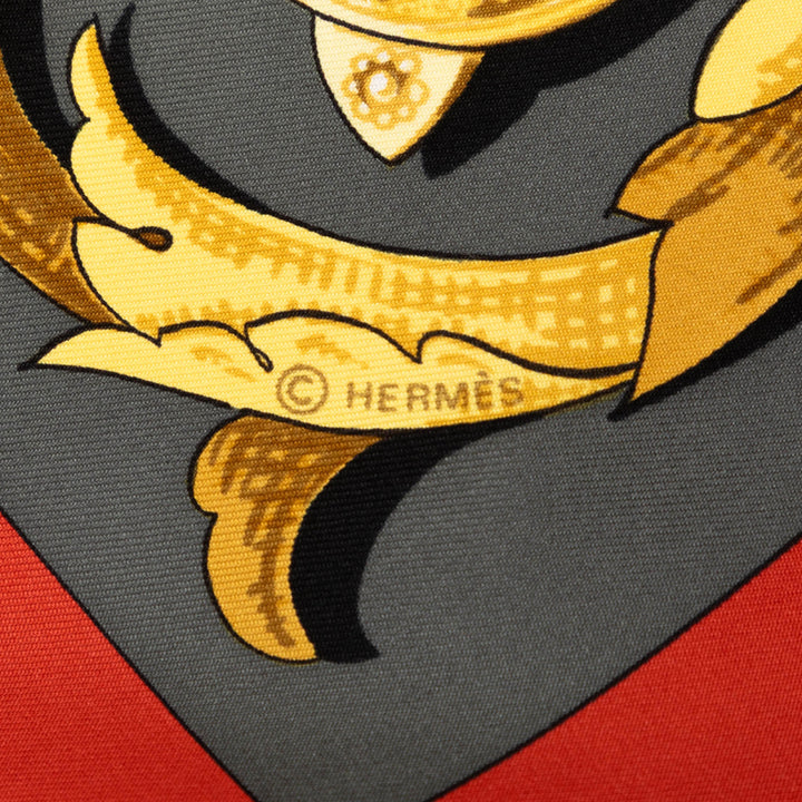 Hermès Le Mors A La Conetable Soie Foulard 90 – GABY PARIS Authentique