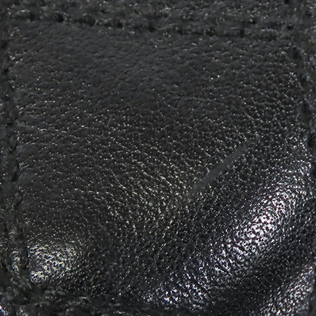 Chanel CC Matelassé Cuir d’agneau Bifold Compact Portefeuille
