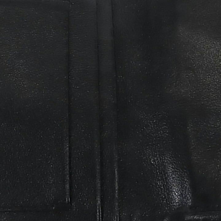 Chanel CC Matelassé Cuir d’agneau Bifold Compact Portefeuille
