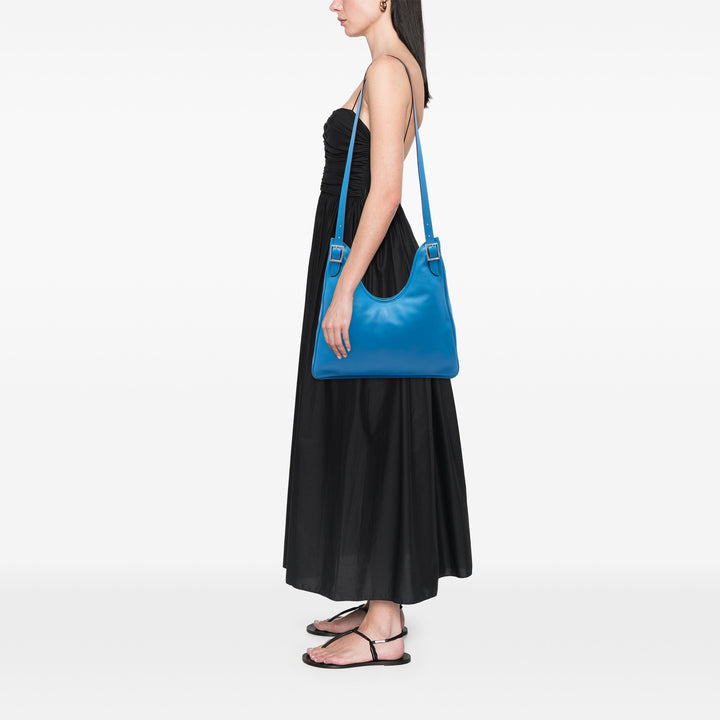 Hermès Sac à main Massai Cut 40 Swift Bleu – vue 6 – GABY PARIS