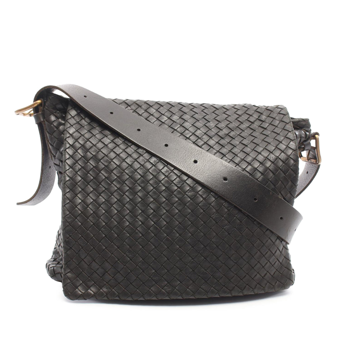 Bottega Veneta Intrecciato à rabat Sac Cuir nappa