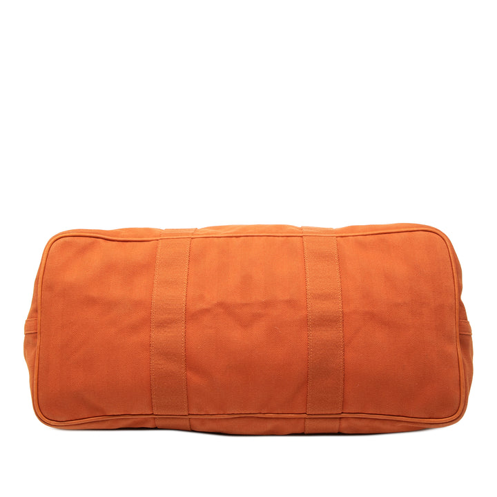 Hermès Sac à main Valparaiso Swift GM Orange – vue 3 – GABY PARIS