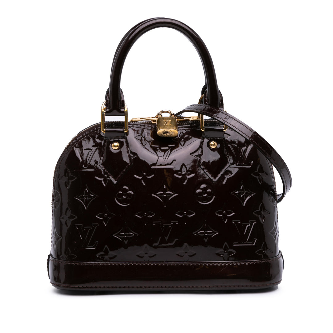 Louis Vuitton Monogram Vernis Alma BB Violet – GABY PARIS Authentique